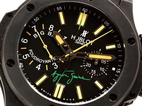 senna watch hublot|Hublot ayrton senna.